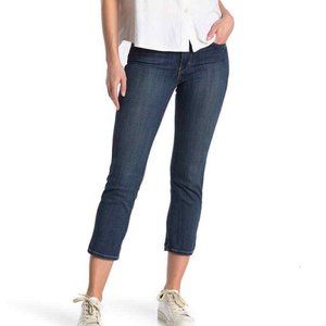 Levi's 724 High Rise Straight Leg Cropped Jeans